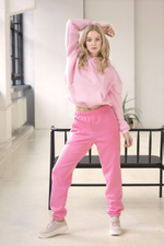 Яркие джоггеры с завышенной талией (Размер: XS) (Цвет: лаймовый)