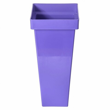 Ваза пластиковая 20см*44см (квадрат), ХНТ-5