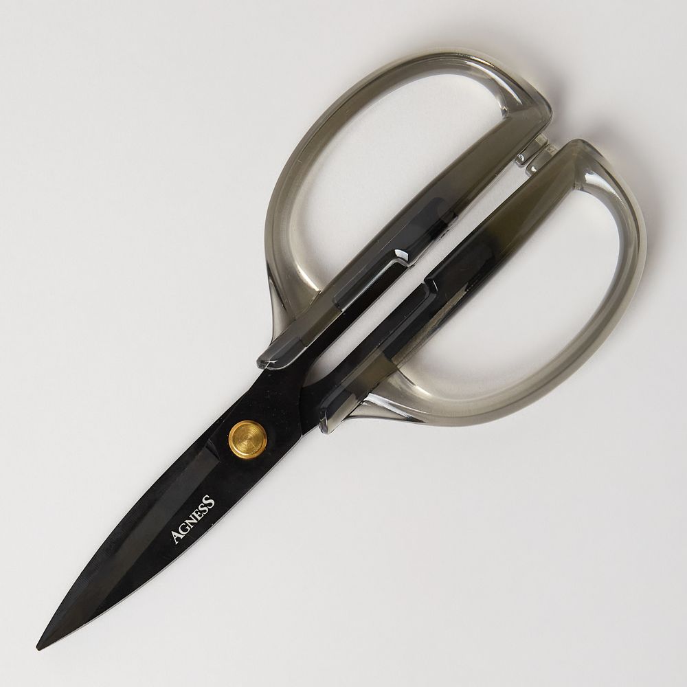 КУХОННЫЕ НОЖНИЦЫ ЦВЕТ ГРАФИТ, ГАЛЬВАНОПОКРЫТИЕ, 19,5СМ (МАЛ=12ШТ)