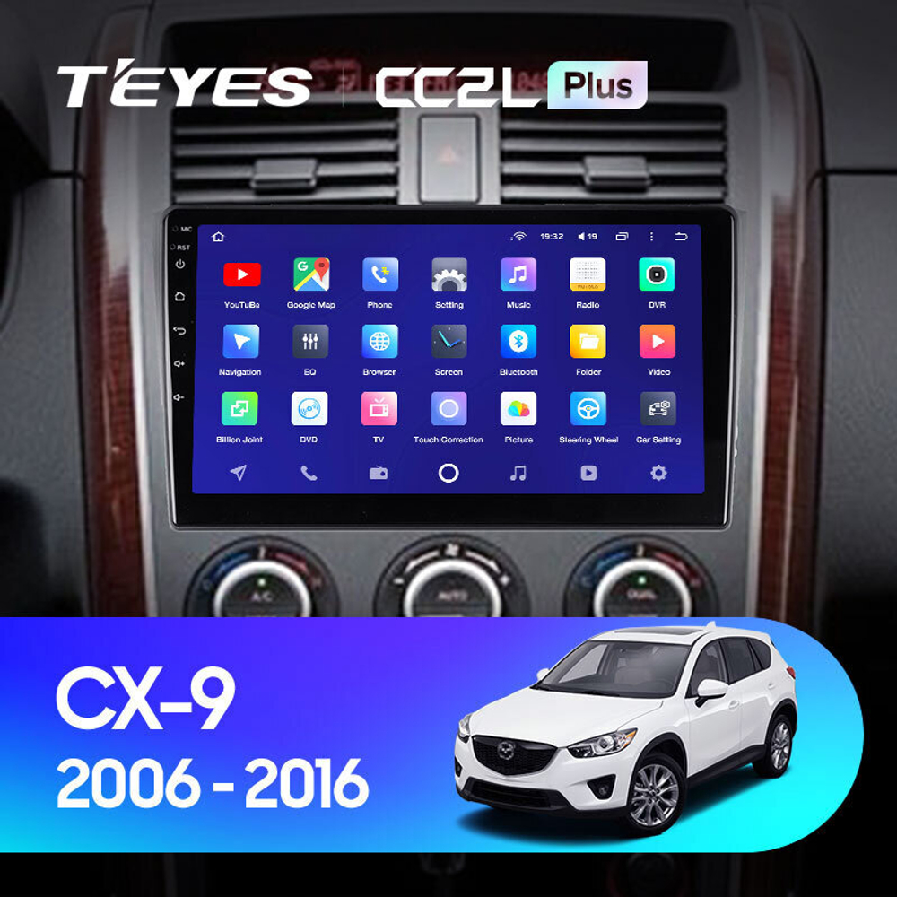 Teyes CC2L Plus 10.2" для Mazda CX-9 2006-2016