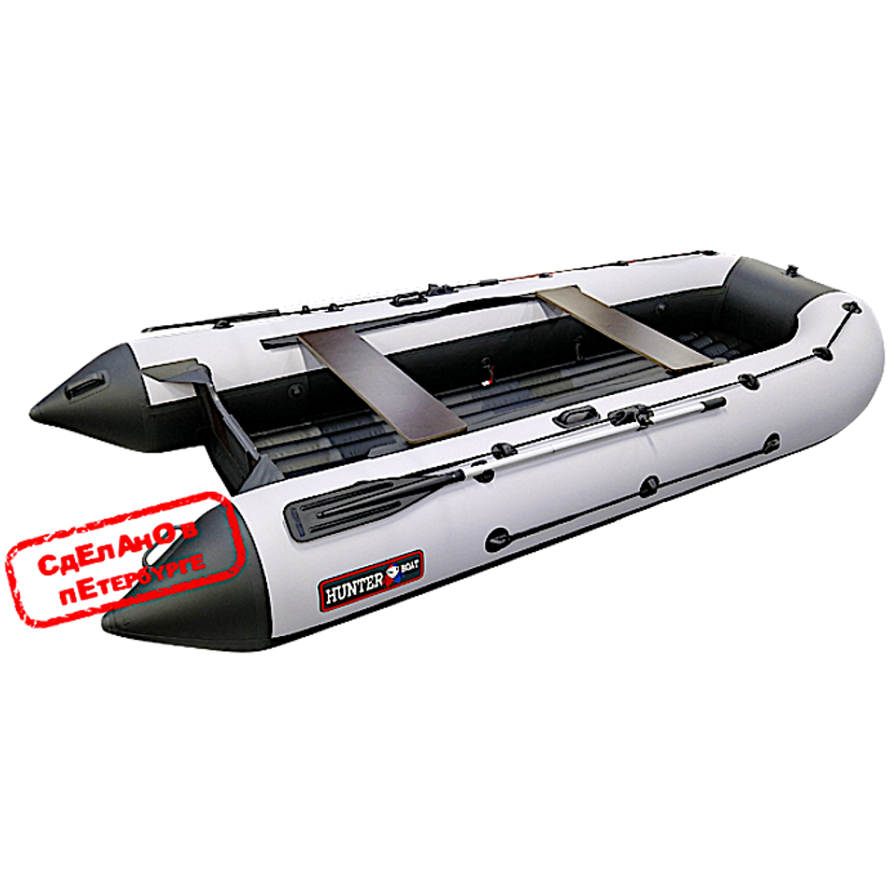 Лодка ПВХ Hunterboat Хантер Лайт 385А