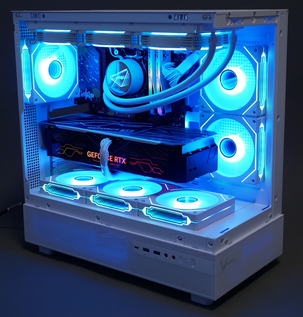 RTX5080 16Gb игровой компьютер Core 285K/ 24ядра/ 64GB/ SSD 1ТБ/ 850W 80+/ Win 11 PRO
