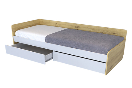 Stif (Реал) Кровать односпальная с 2 ящиками