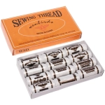 Нитки в наборе 12шт «Favorite Hous», цвет белый, намотка 200м