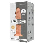 Телесный фаллоимитатор 19,7см на присоске SilexD Premium Silicone Dildo 8" Model 2