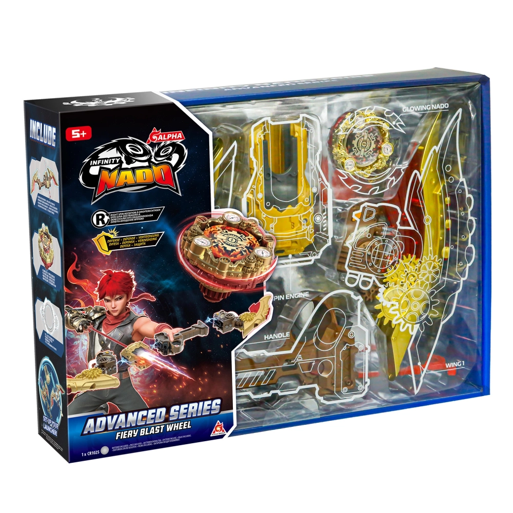 Инфинити Надо. Волчок Трайб Адвансд, Fiery Blast Wheel. TM Infinity Nado