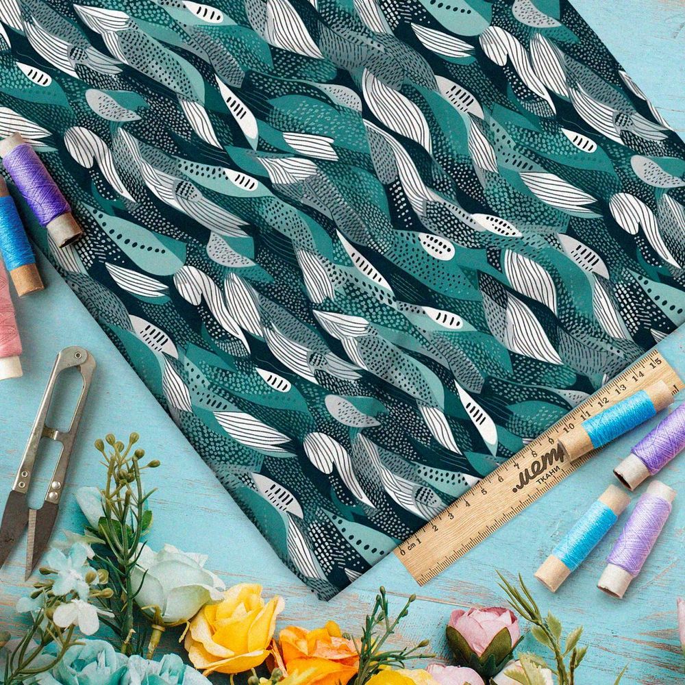 Ткань премиум атлас магический шепот