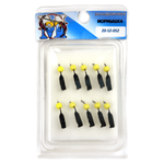 Мормышка "Столбик" с коронкой + подвеска (2мм)