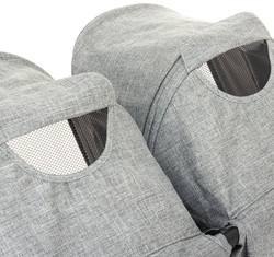 Детская коляска для двойни Valco baby Snap Duo Trend 2 в 1 Серый (Grey Marle)