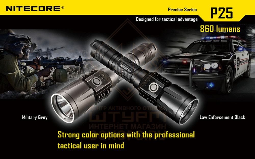 Фонарь Nitecore P25