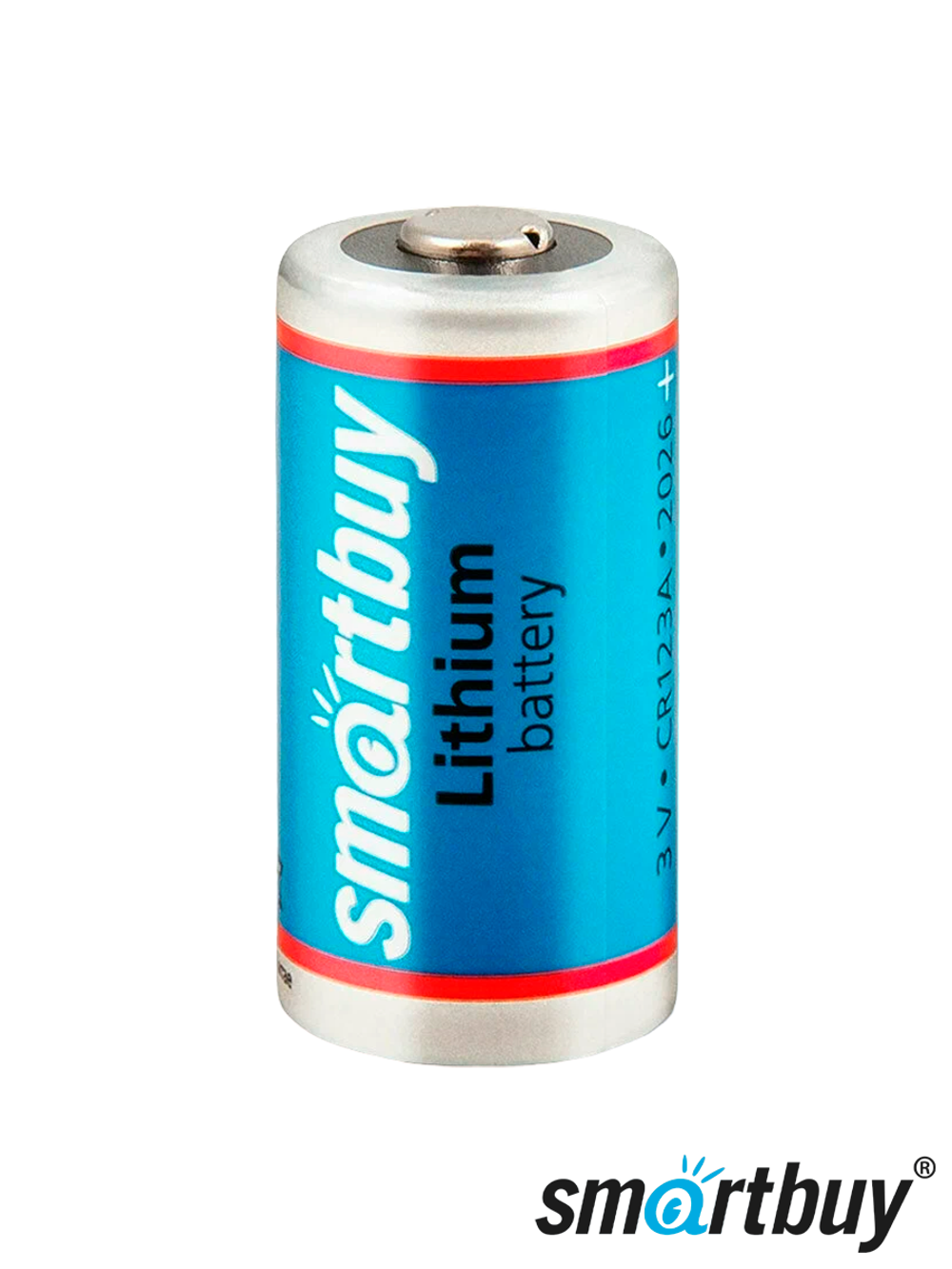 Батарейка Smartbuy Lithium CR123A, в упаковке 1 шт.