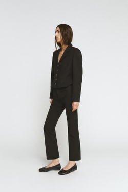 ZARA БРЮКИ КАПРИ — ZW COLLECTION, ЧЕРНЫЙ