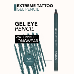 flormar Extreme Tattoo Gel Pencil - водостойкая гелевая подводка для глаз, 1,2 g