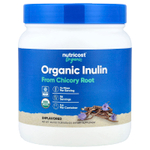 Nutricost, органический инулин в порошке, без вкусовых добавок, 454 г (16,2 унции)
