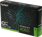 Видеокарта Palit GeForce RTX 4060 Dual OC (NE64060T19P1-1070D V1)