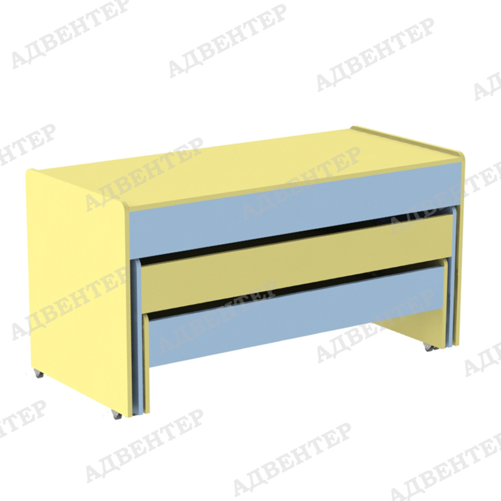 Кровать ТРИ ЯРУСА