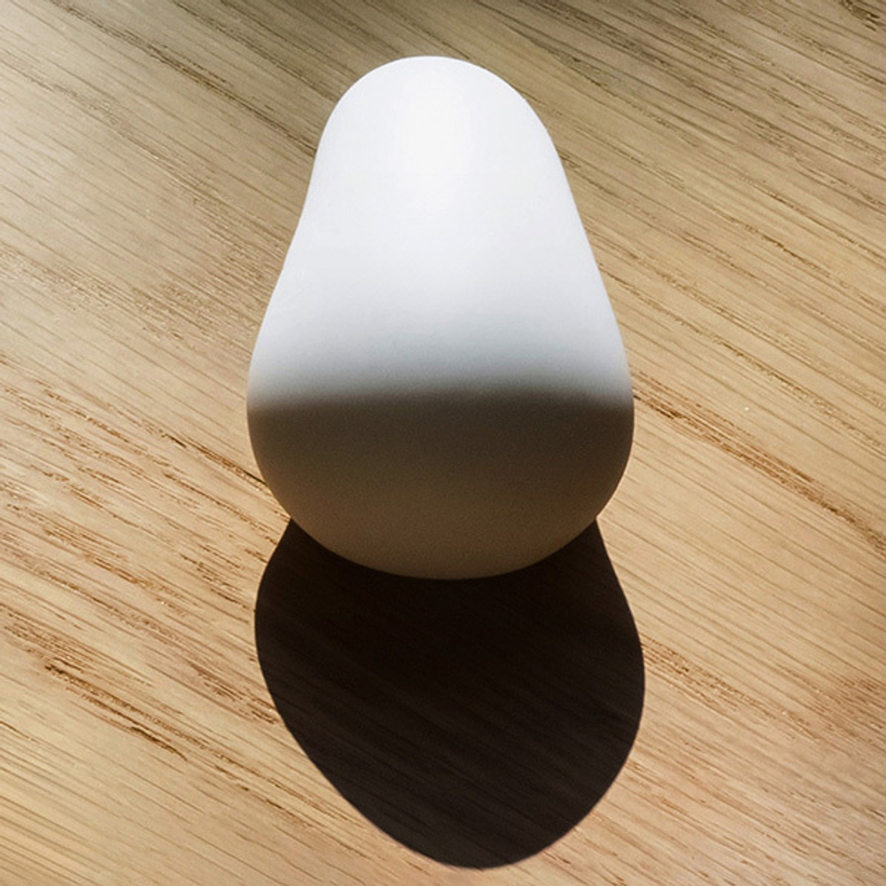 Серый аккумуляторный компактным вибромассажер 7,1см Sose Opal OP00106