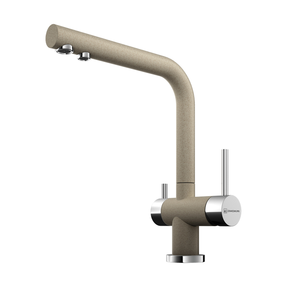 Смеситель для кухни Omoikiri Nagano-CA Карамель