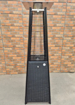 Уличный газовый обогреватель WWT 13I ROTANG Black mini + Чехол