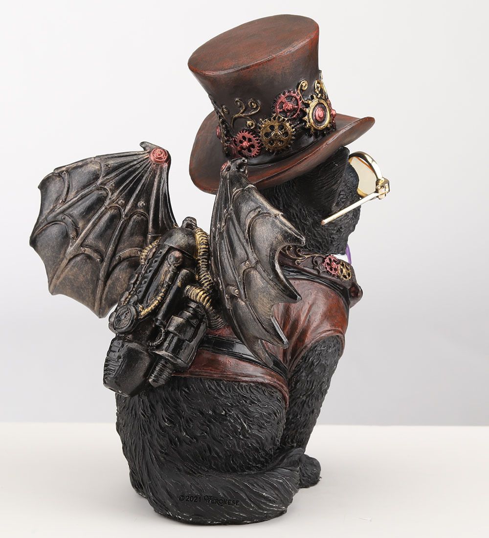 Veronese WS-1358 Статуэтка в стиле Стимпанк «Кот-изобретатель»