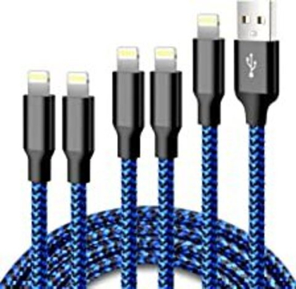 USB cable Lightning X700 15см Blue Mizoo