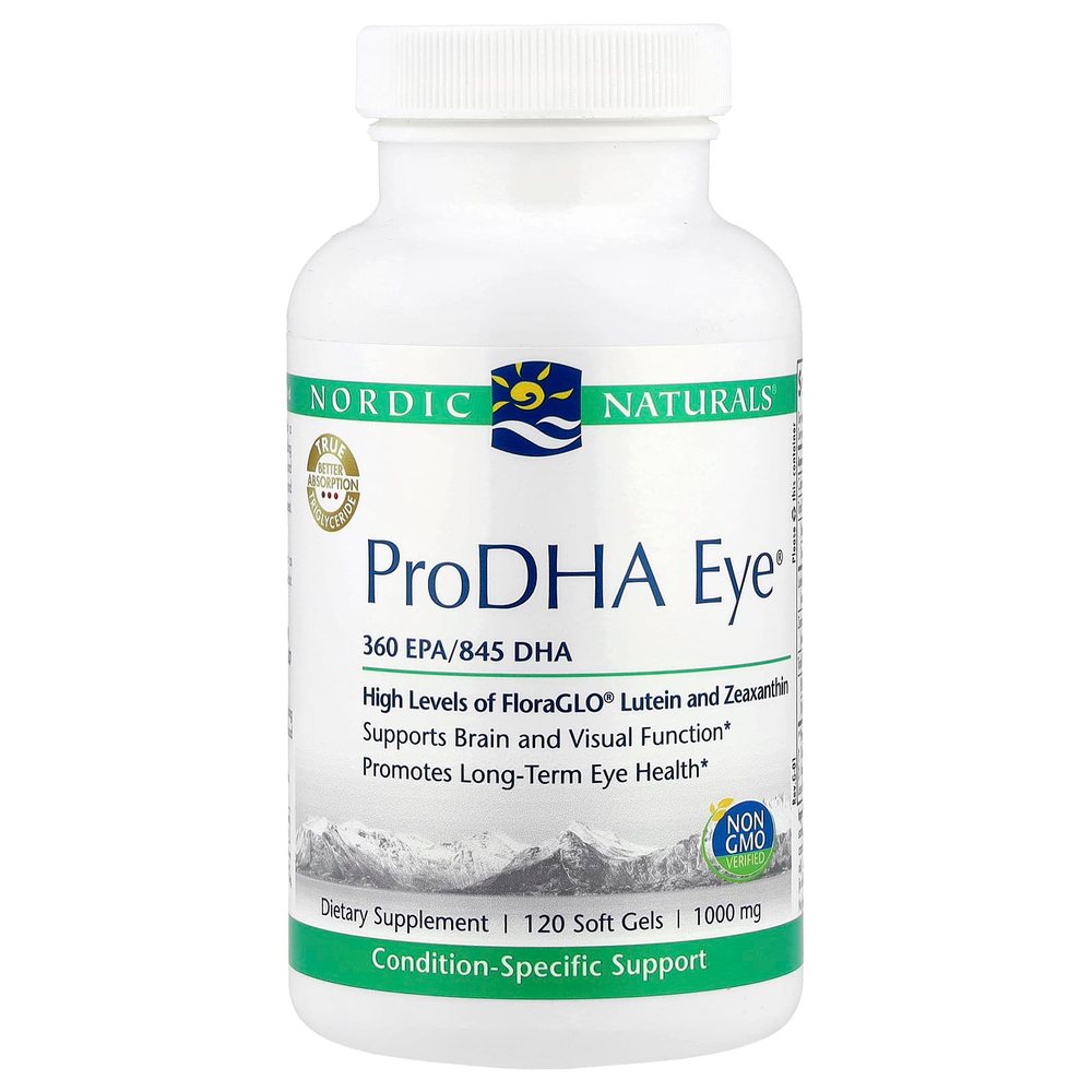 Nordic Naturals, ProDHA Eye®, 120 капсул