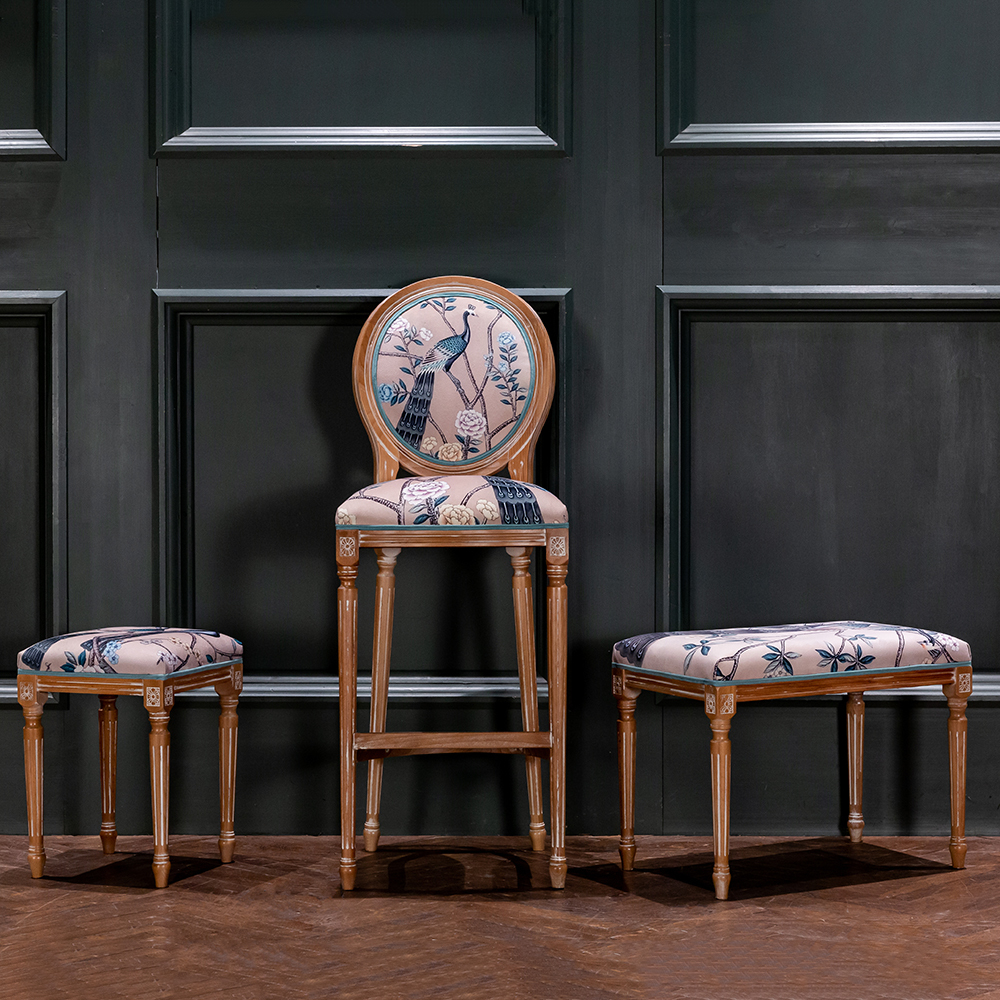 Банкетка большая Объект мечты Императорский павлин