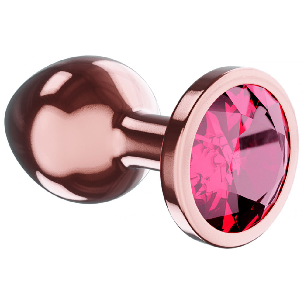 Анальная Пробка Diamond Ruby Shine S Розовое Золото 4024-01lola