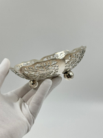 Конфетница посеребренная W E & Co