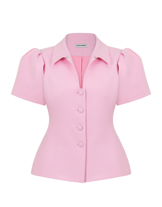 Жакет приталенный Odri love, сакура