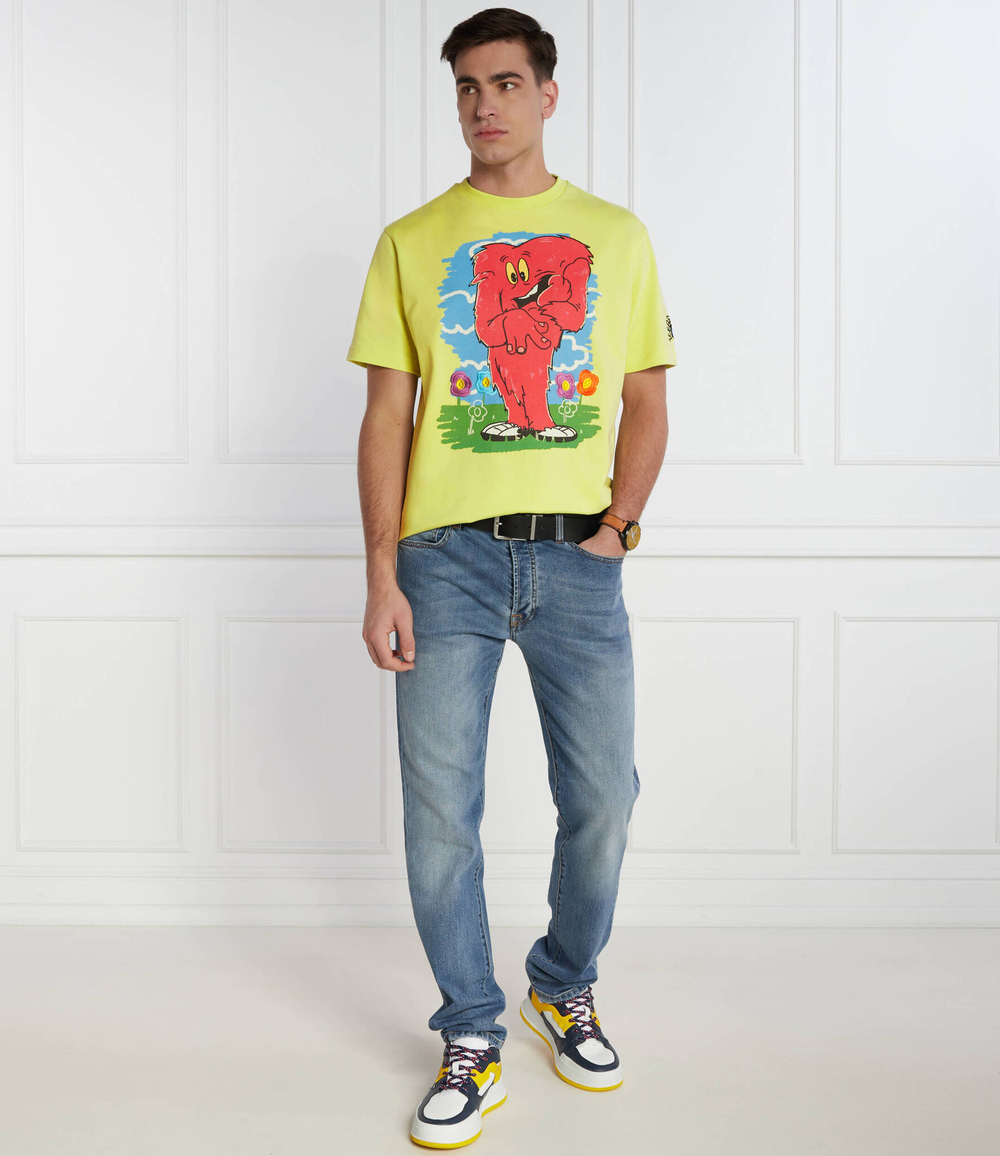 Футболка Iceberg - лимонный(242 I1P F073 6304)