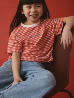 Футболка для девочки Next E44-339, 3 шт., Красный, Белый, Голубой