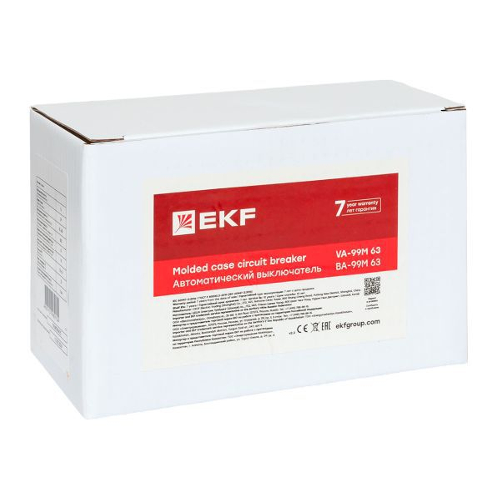 Выключатель автоматический 3п 63/40А 25кА ВА-99М PROxima EKF mccb99-63-40m