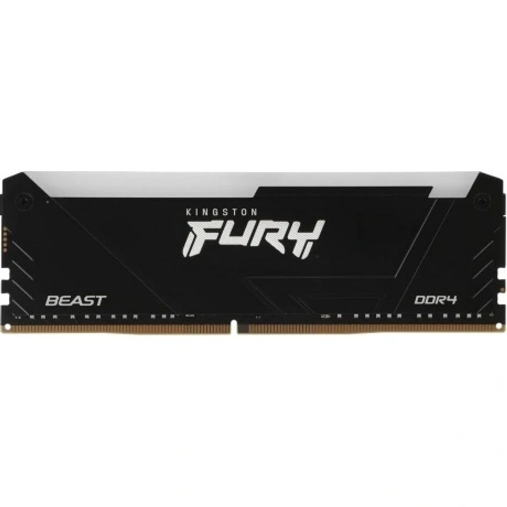 Память оперативная Kingston 32GB 3200MT/s DDR4 KF432C16BB2AK4/32 CL16 DIMM (Kit of 4) FURY Beast RGB