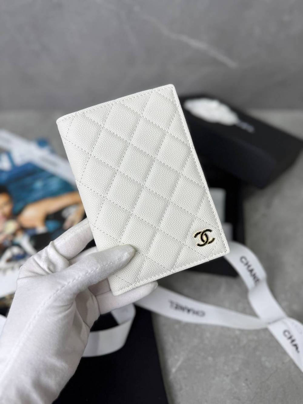 Обложка на паспорт Chanel