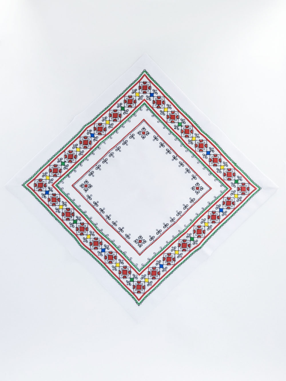 Салфетка с чувашской вышивкой