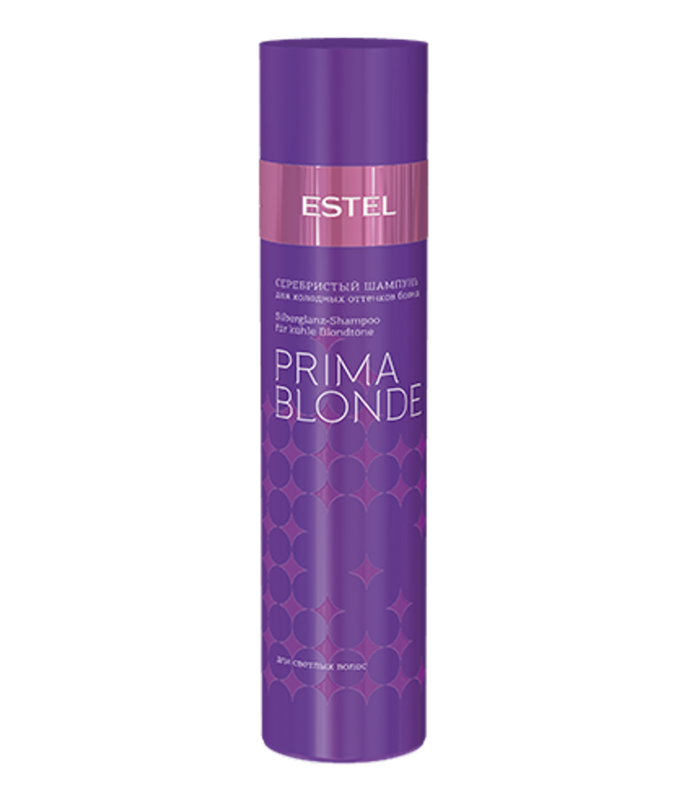 ESTEL Серебристый шампунь для холодных оттенков блонд Prima Blonde