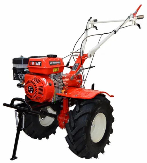 Мотоблок "BRAIT" BR-105WPRO (7 л.с., с понижающей передачей, колеса 19*7-8)