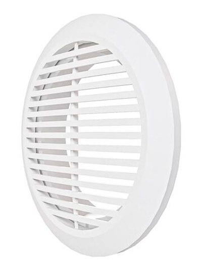 Решетка вентиляционная РКФ фланец D120 разъемная D165 пластик ERA