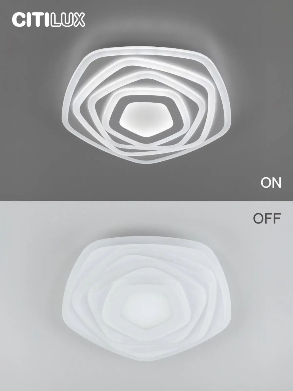 Citilux Триест Смарт CL737A54E RGB Умная люстра