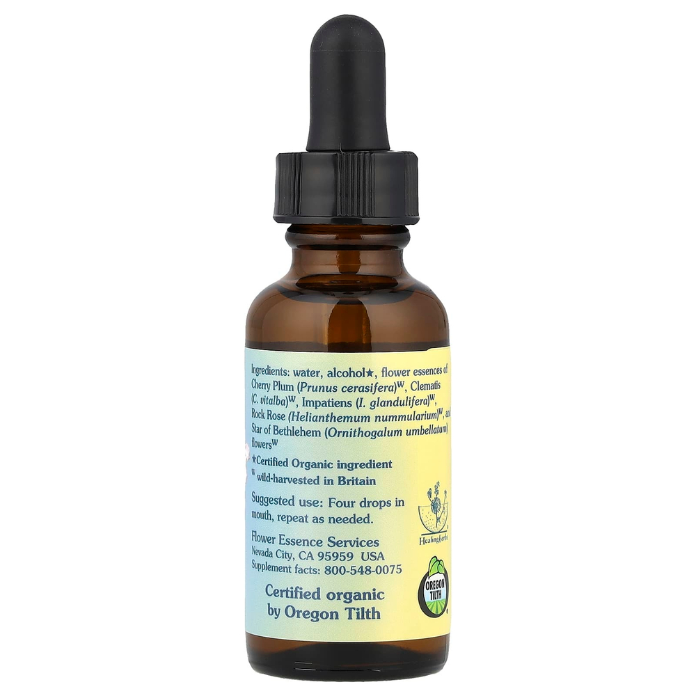 Flower Essence Services, Five-Flower Formula, смесь цветочных эссенций, 30 мл (1 жидк. унция)