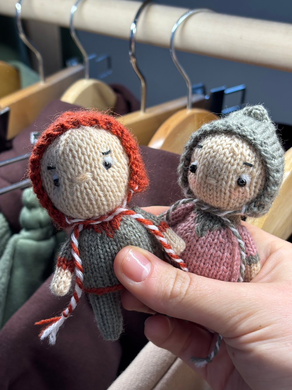 Игрушка вязаная, Эльф