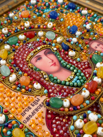 И-21а Набор для вышивания хрустальными камнями Богородица "Смоленская"