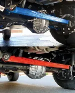Стабилизирующая тяга из цельного алюминия с Ultra-Flex шарниром для Bronco Raptor 2022+ Форд Бронко Раптор