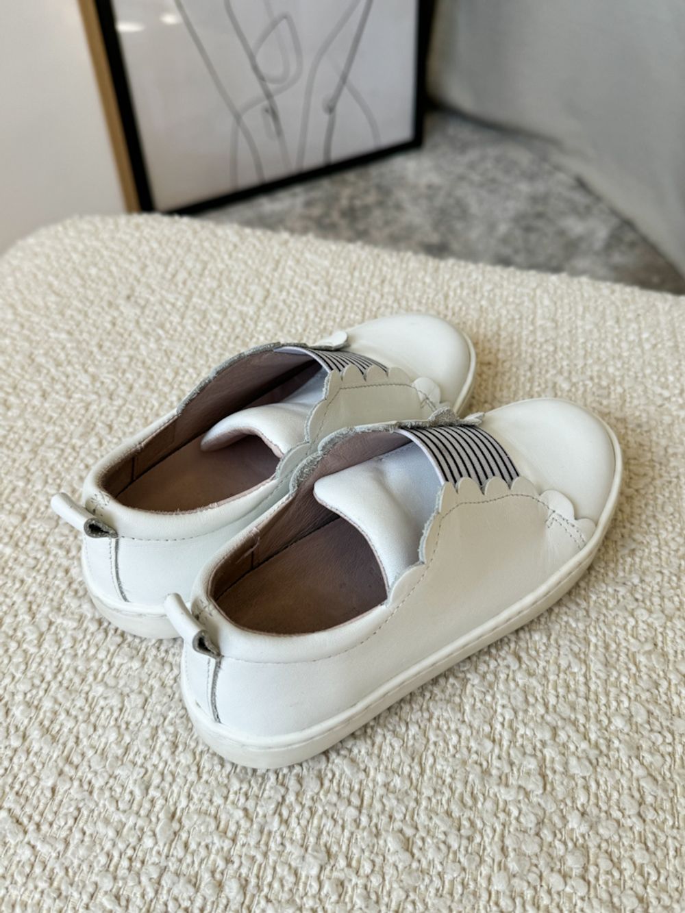 Кожаные кеды Jacadi, 29