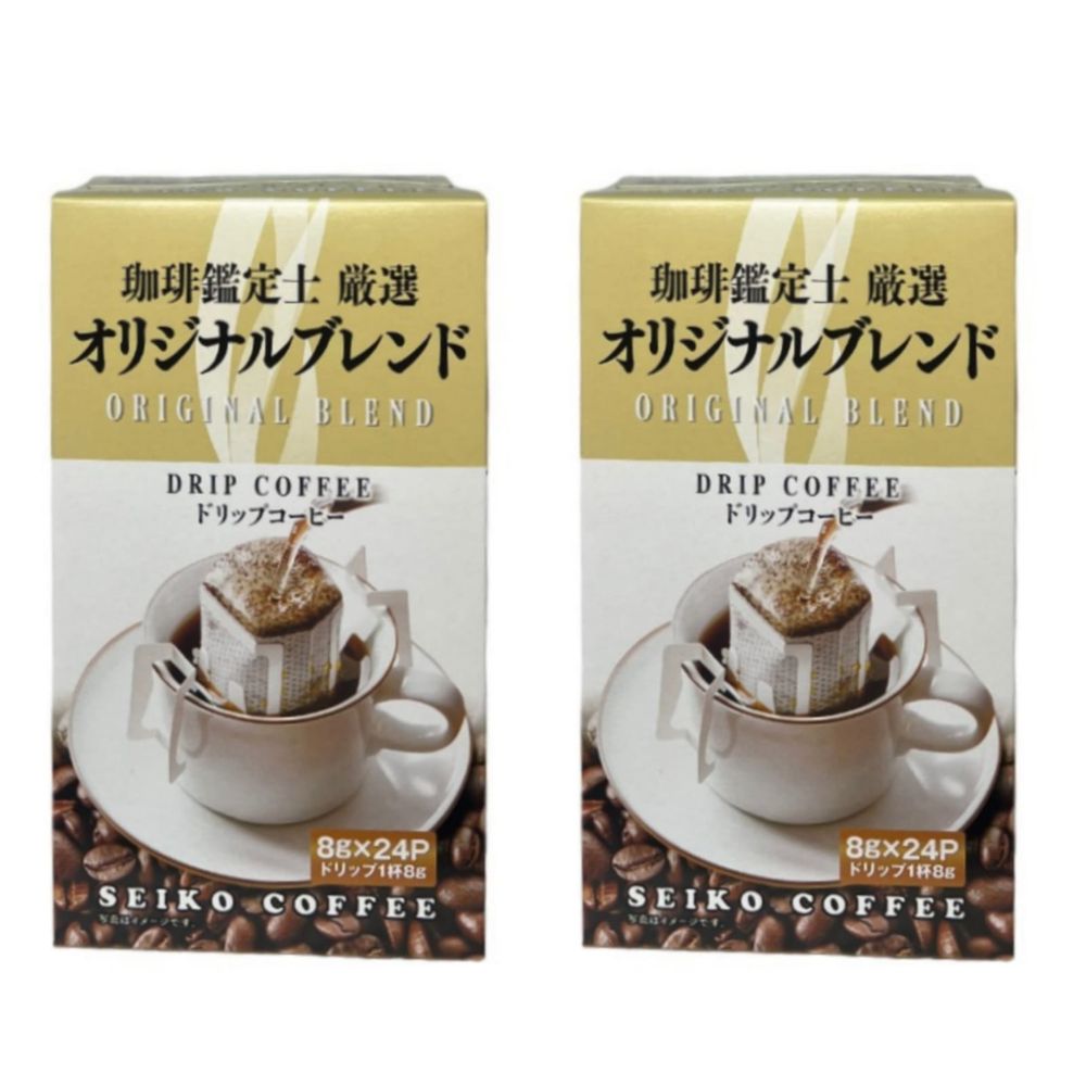 Кофе молотый Seiko Original Blend в дрип-пакетах, 24 шт