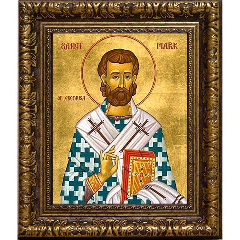 Марк Арефусийский, епископ. Икона на холсте.