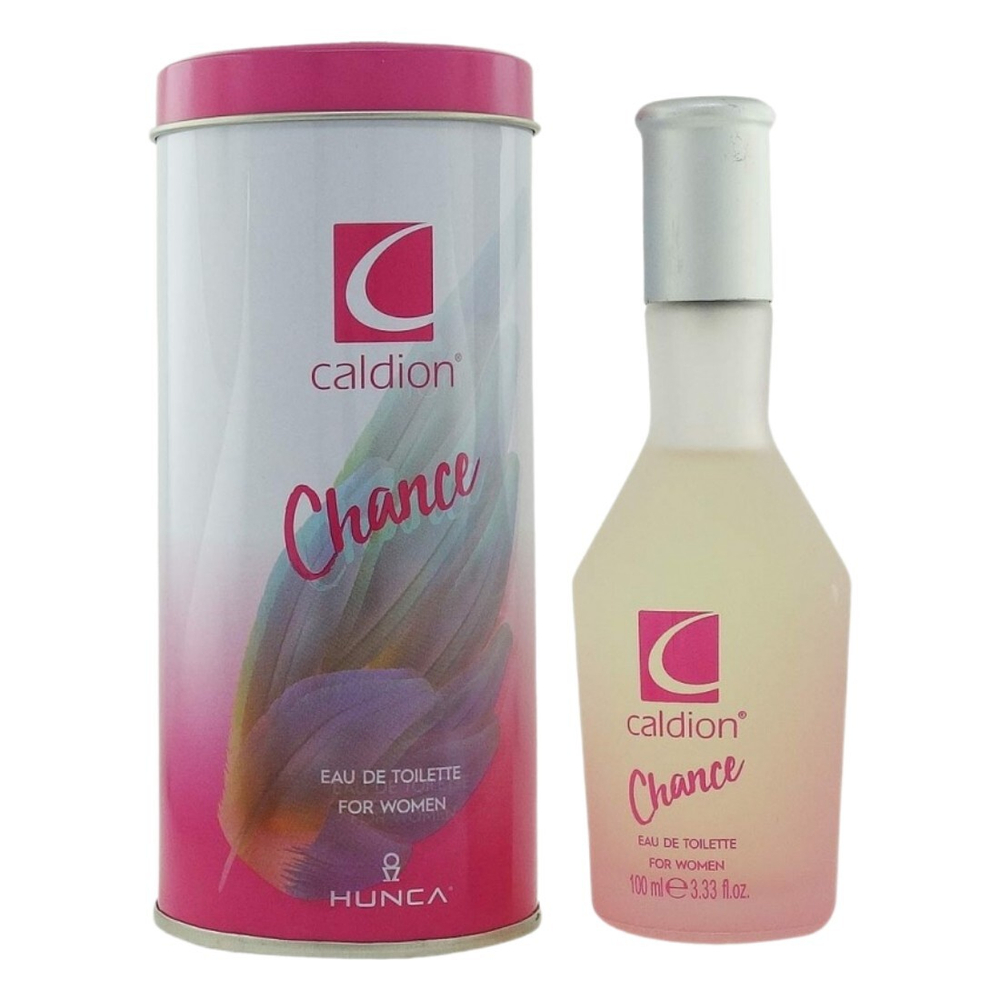 Туалетная вода CALDION CHANCE edT 100 мл для женщин — элегантный флакон с утончённым цветочно‑фруктовым ароматом, аналог люксовой парфюмерии.