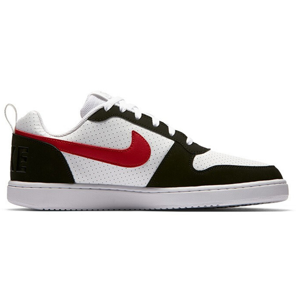 Кроссовки Nike Court Borough Low White Black Red