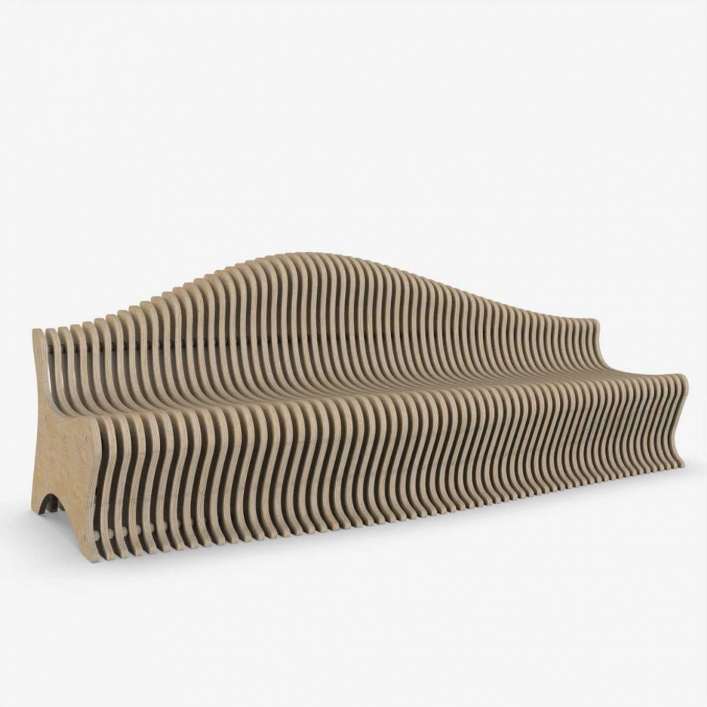 Параметрическая скамейка SKP-01